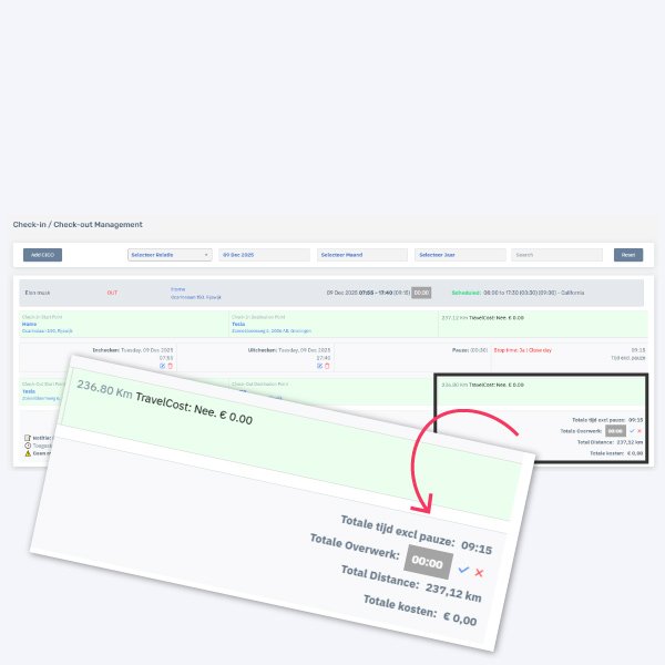 HRM software - km registratie voor medewerkers. ERP software volledig uitbreidbaar met alles voor jouw personeel