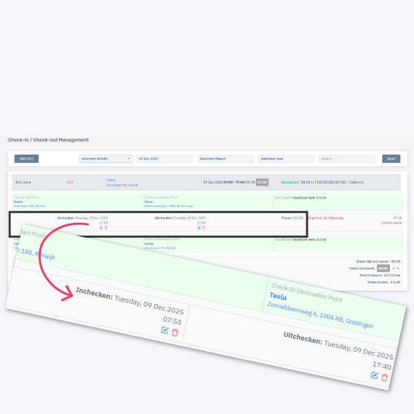 HRM software - registreer uren, verlof en km's van medewerkers met onze all in one gebruiksvriendelijke erp-software